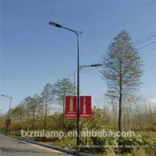 hot dip galvanized single arm street lighting pole